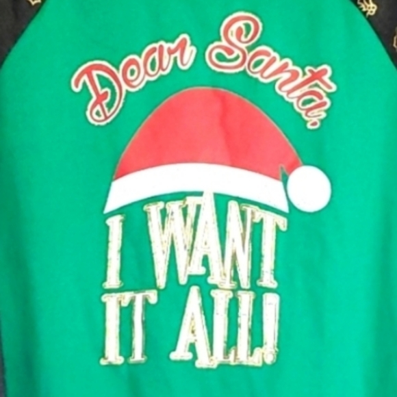 HOLIDAY Time dear Santa Light sweater size L ( 11 - 13 ) - Picture 1 of 4
